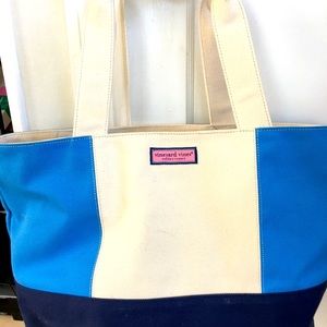 NWT Vineyard Vines Large Canvas Tote